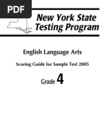 English Language Arts: Grade