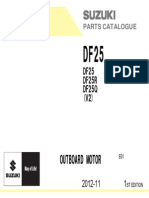 Suzuki DF25 V twin Spare Part Catalogue