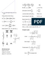 Electromagnetics Formula Sheet
