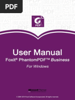 FoxitPhantomPDFBusiness70 Manual