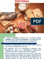 Tema 5 - Proteínas