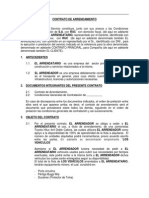 Formato de Contrato