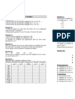 Diviseur Et Multiples