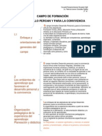 CAMPO de FORMACIÓN.desarrollo Personal y Para La Copnvivencia2