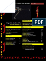 Klingon D12 Class Bird of Prey