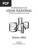 Pembahasan Soal UN Kimia SMA 2008