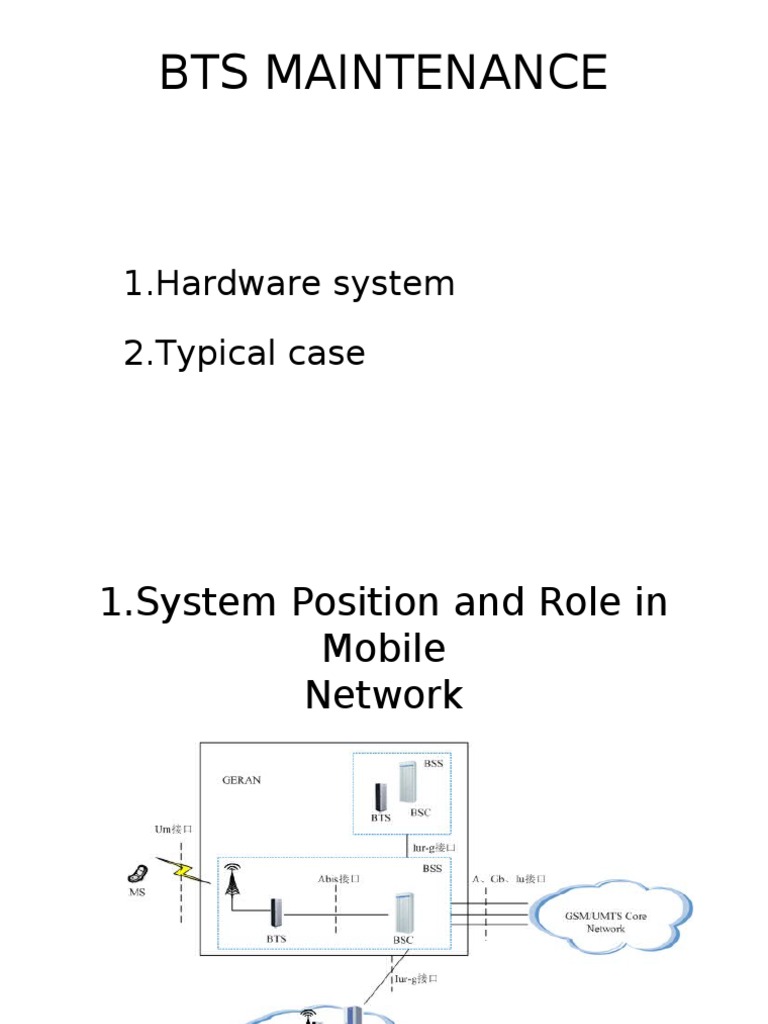 BTS Telecom Training Overview | PDF | Electronics | Electrical Engineering