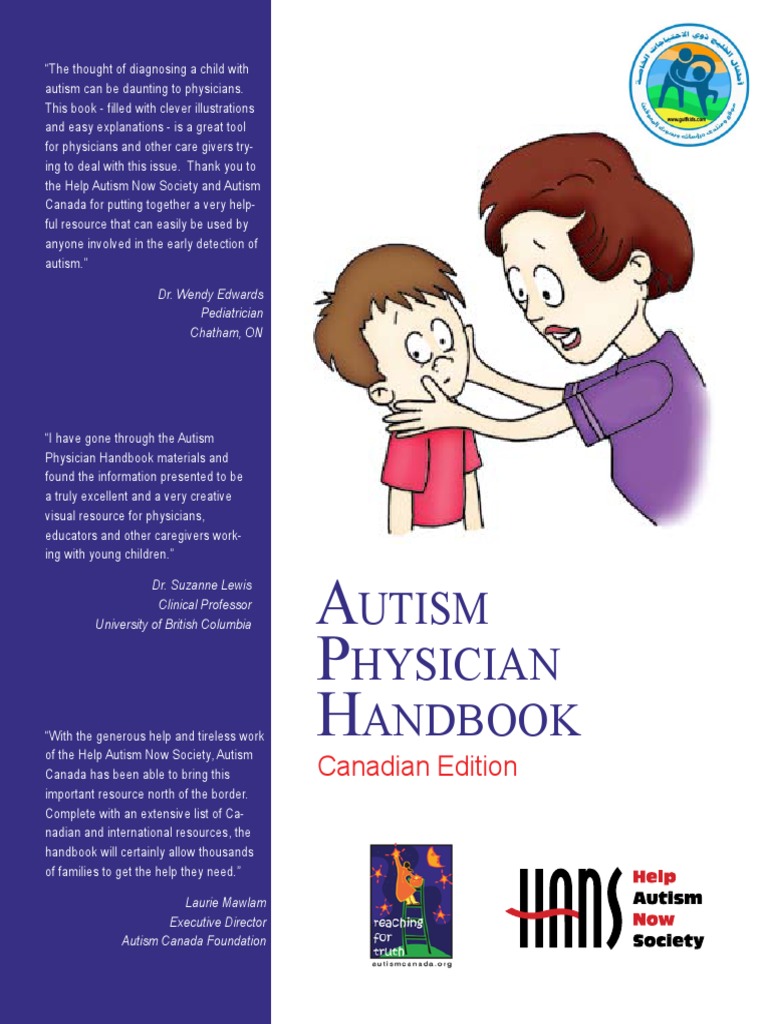 Autism Physician Handbook: Canadian Edition | PDF | Autism | Autism ...
