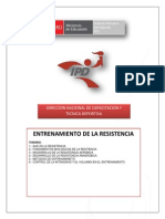 Entrenamiento de La Resistencia PDF