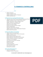 Sap Fico (Finance & Controlling) : Enterprise Structure