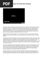 Download Best 10 Android Apps To Install After Rooting by literatevacuum716 SN249394138 doc pdf