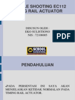 Timing Rail Actuator, Eko S
