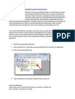 Cara Membuka Cell Excel Yang Diprotect Password Tanpa Software