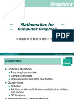 Mathematics For Computer Graphics: CGVR - Korea.ac - KR