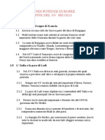 Le Grandi Potenze Europee Alla Fine Del XV Secolo