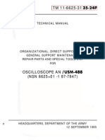 TM 11-6625-3135-24P - AN - USM-488 - Oscilloscope - 1985
