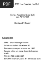 Sms pelo aterisk