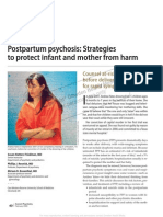 Postpartum Psychosis Strategies