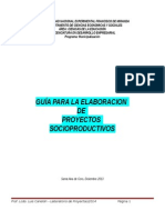 Pasos para Elaborar Proyectos Socioproductivos