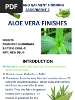 Aloe Vera Finishes - Prashant Chaudhary (Bft-4)