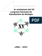 Conebiol 2014 Libro Resumenes-LIma