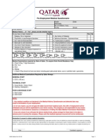 Pre Employment Medical Form PDF