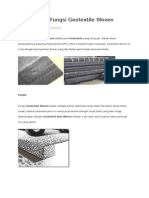 Definisi Dan Fungsi Geotextile