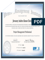 Jiovanny Andres Alonso Clavijo: Project Management Professional