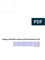 Editing A WordPress Theme
