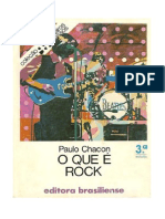 Chacon, P. o Que É Rock