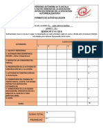 Autoevaluación 3 - Tercer Parcial