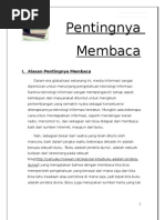 Pentingnya Membaca