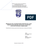 proyecto deportivo