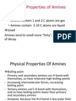 Physical Properties of Amines