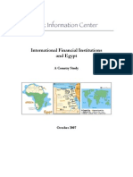 International Financial Institutions and Egypt: A Country Study