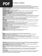 Glossário de Pintura Interior e Exterior