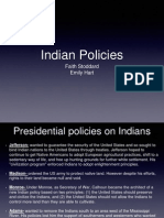 Indian Policies