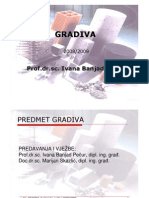 1.0 Uvodno Predavanje - GRADIVA