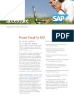 Accenture Private Cloud For SAP