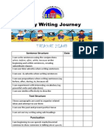 My Writing Journey Island