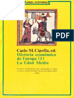 CIPOLLA, C. M.- Historia Económica de Europa, I. La Edad Media [por Ganz1912]