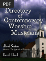 Directory of Contemporary Worship Musicians