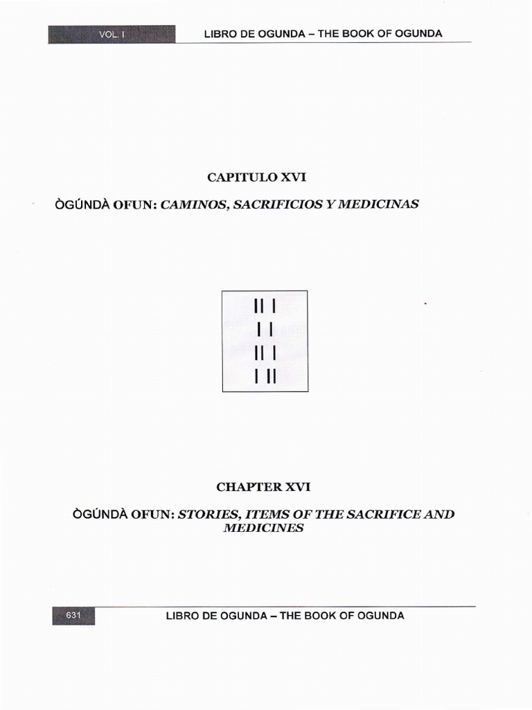 16 Ogunda Ofun | PDF | Religión y creencia | Naturaleza