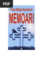 Prota Mateja Nenadovic - Memoari