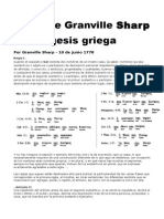 Reglas de Granville Sharp de Exégesis Griega