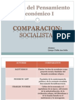 Comparacion de Los Socialistas