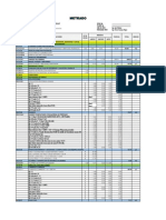 Formatos - Metrados 