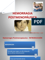 Hemorragia Posmenopáusica