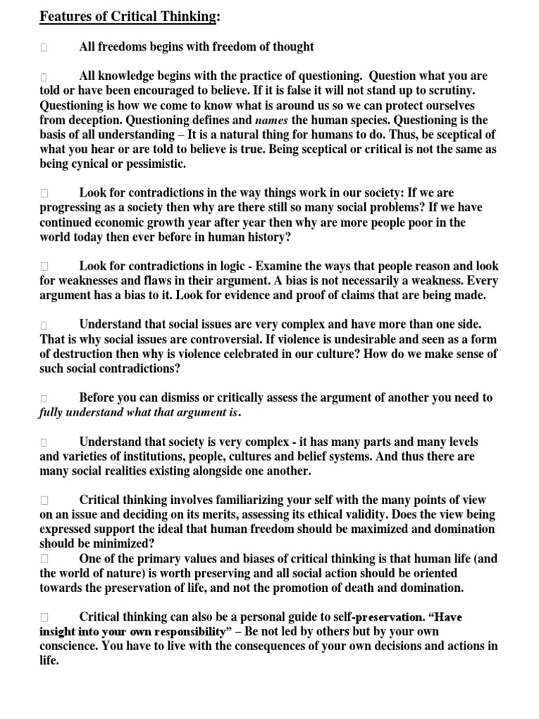 Barriers to critical thinking image