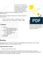 Photosynthesis - Simple English Wikipedia The Free Encyclopedia